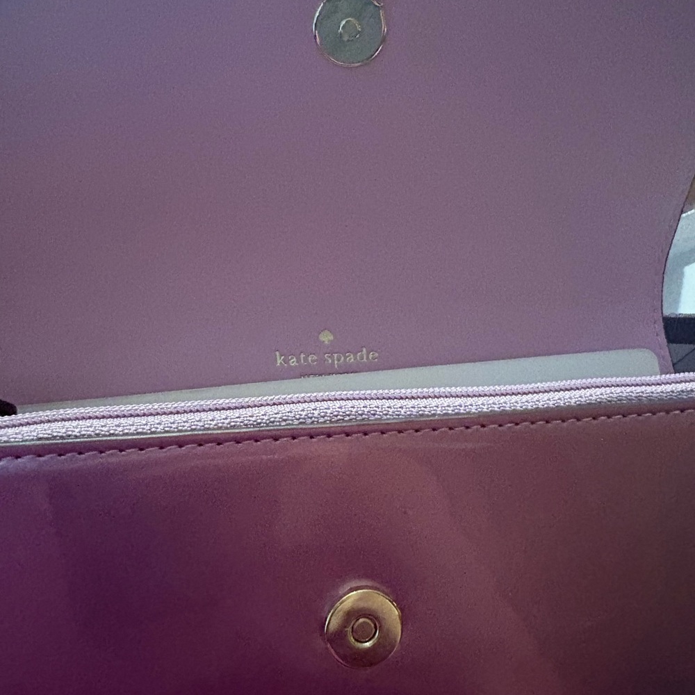 Kate Spade New York Kenzie Wristlet Wallet Quartz Pink IOB - Picture 6 of 8